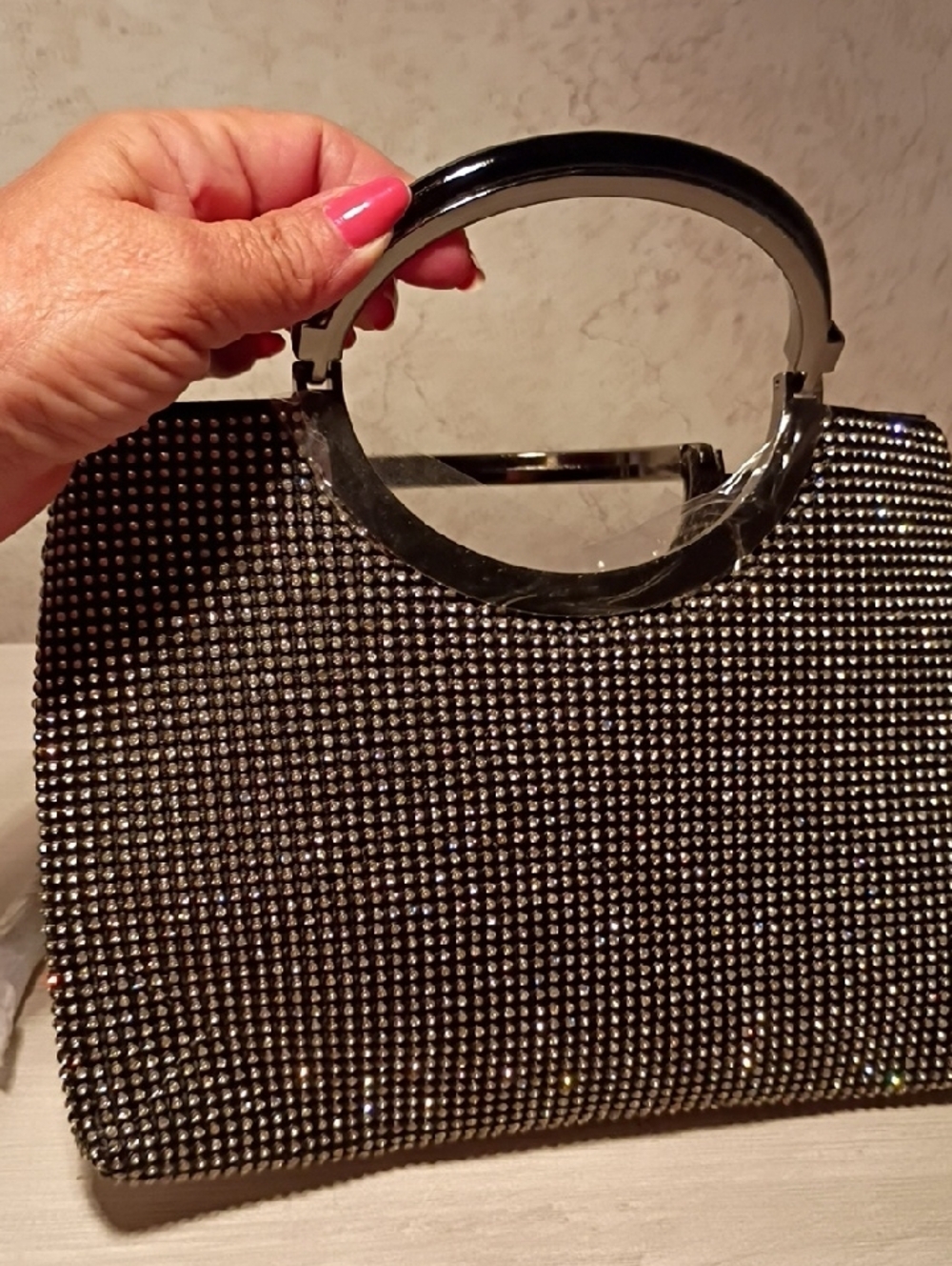 Alessia Rhinestone Bag - Picture 4 of 12